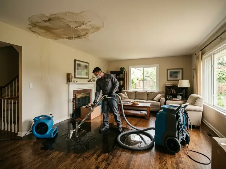 attic-pipe-burst-ceiling-drip-008 — frequently asked questions, Water Damage Restoration & Carpet Care in McAllen, TX
